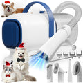 Botluxe GP04 Dog Grooming Kit, 5 Grooming Tools, Pet Grooming Vacuum, Dog Clippers Kit, Low noise