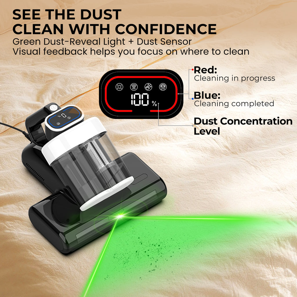 FIXR MV10 Mattress Vacuum Cleaner Corded Handheld Bed Vacuum
