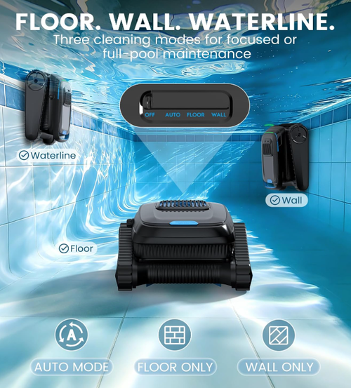BOTLIFE PC10 Cordless Robotic Pool Vacuum for Inground & Above Ground Pools