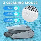 BOTLUXE PC10 Cordless Robotic Pool Cleaner – Wall-Climbing, Ultra-Strong Suction, 150-Min Runtime for Both Above & In-Ground Pools