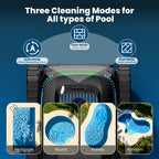 Botluxe Robotic Pool Vacuum Cleaner CP20 Cordless Wall-Climbing for Above-Ground Pools and In-Ground Pools