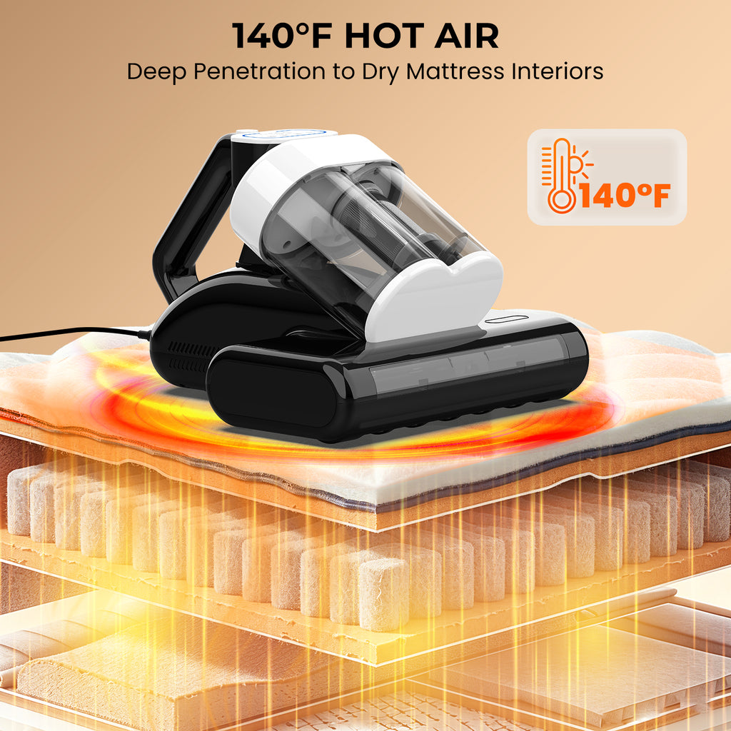 FIXR MV10 Mattress Vacuum Cleaner Corded Handheld Bed Vacuum