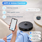 Botluxe Robot Vacuum and Mop Combo T20 with 60 Days Self-Empty Station Voice Control Home Mapping
