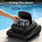 Botluxe Robotic Pool Vacuum Cleaner CP20 Cordless Wall-Climbing for Above-Ground Pools and In-Ground Pools