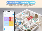 Botluxe Robot Vacuum and Mop Combo T20 with 60 Days Self-Empty Station Voice Control Home Mapping